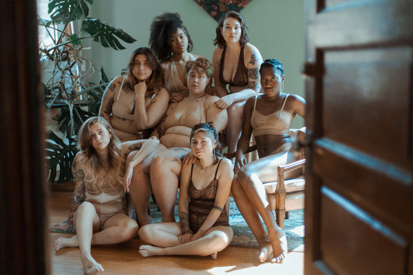 fashion is everyone, lingerie for all body types, skin colors, and orientations.