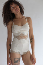 High Waist Hourglass Brief in two tone colorway (charcoal, cream or white)